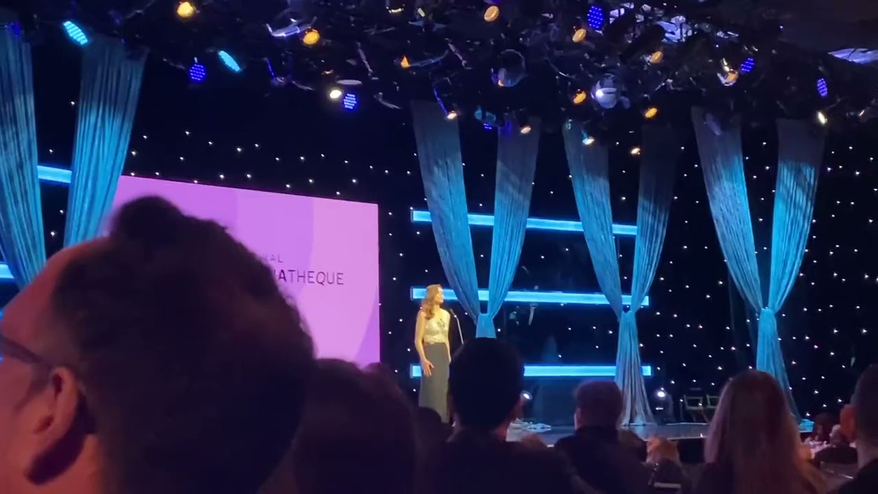 Thomasin McKenzie tribute to Scarlett Johansson at the 35th Annual Cinematheque Awards