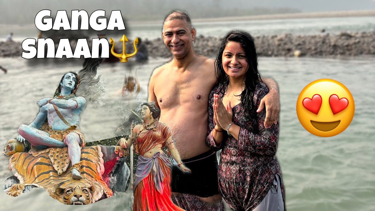 Rishikesh Me Kiya Ganga Snaan..😍