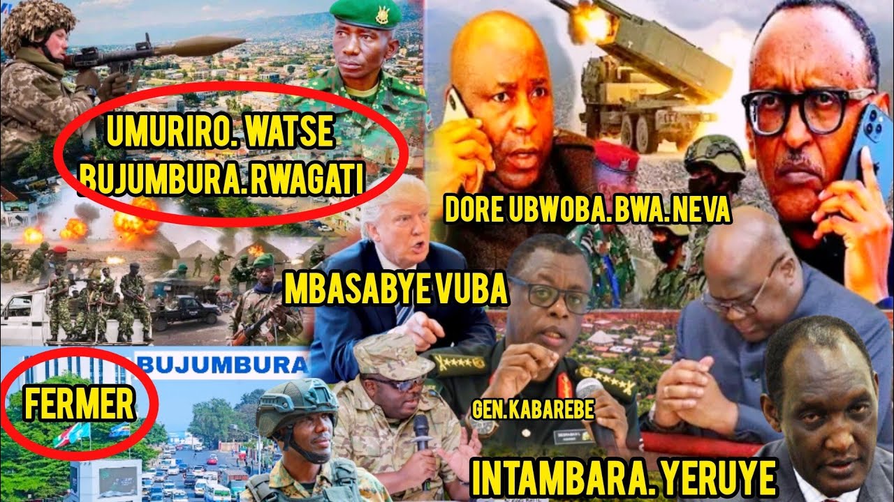 🚨IKIGICAMUNSI LE13/12/2025 INKURUMBI IVUYE#BUJUMBURA MUMUJYI#UMURIRO UGIYE WATSE#INTAMBARA IRATANGIY