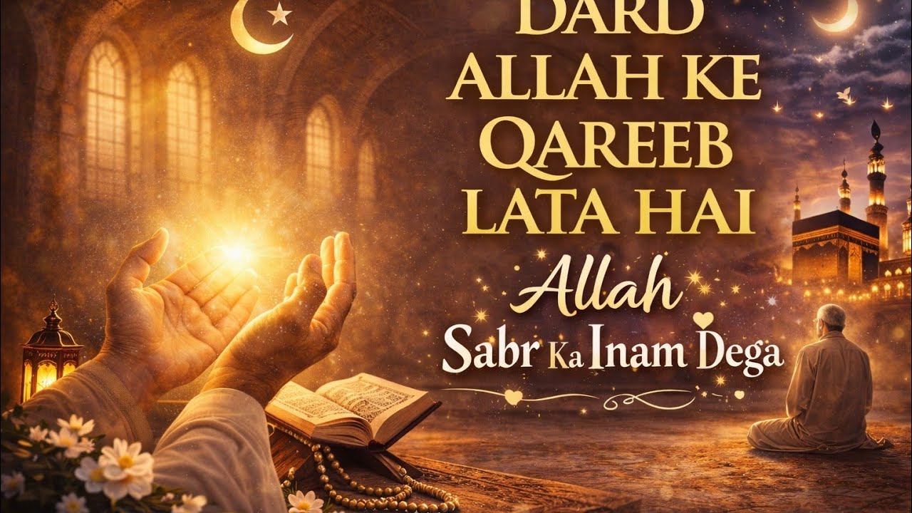 Dard Allah Ke Qareeb Lata Hai | Dard Rehmat Hai @IslamicHealingVoice