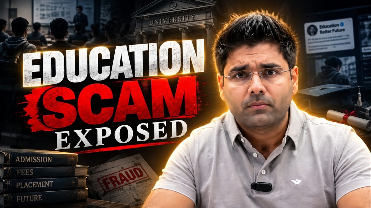 Education Scam Exposed ! Abhinay sir talks