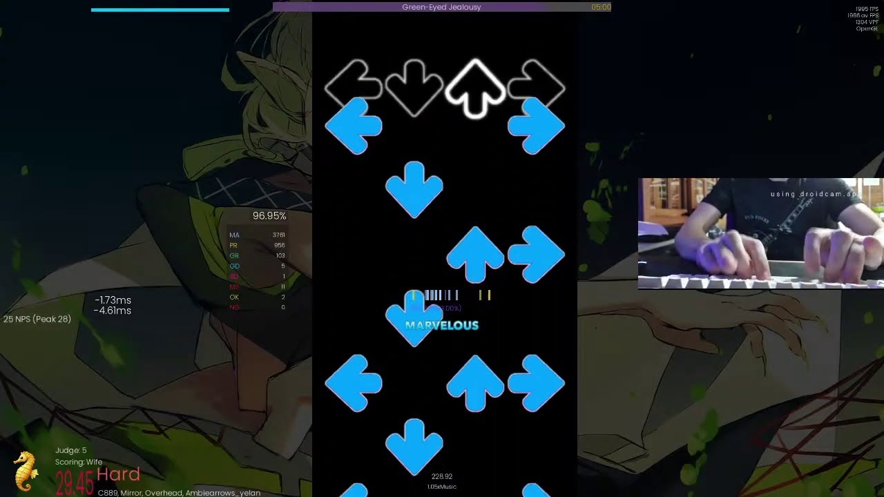 Green-Eyed Jealousy 1.05x (JS & HS Megapack Side B) 97.33% in J4