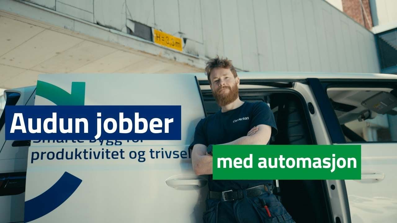 Audun jobber med automasjon i Caverion