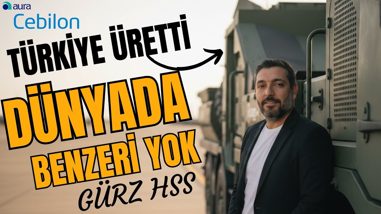 T&uuml;rkiye'nin Eşsiz Savaş Makinesi - G&uuml;rz Hava Savunma Sistemi - Lazer, F&uuml;ze ve Atom Tek Platformda
