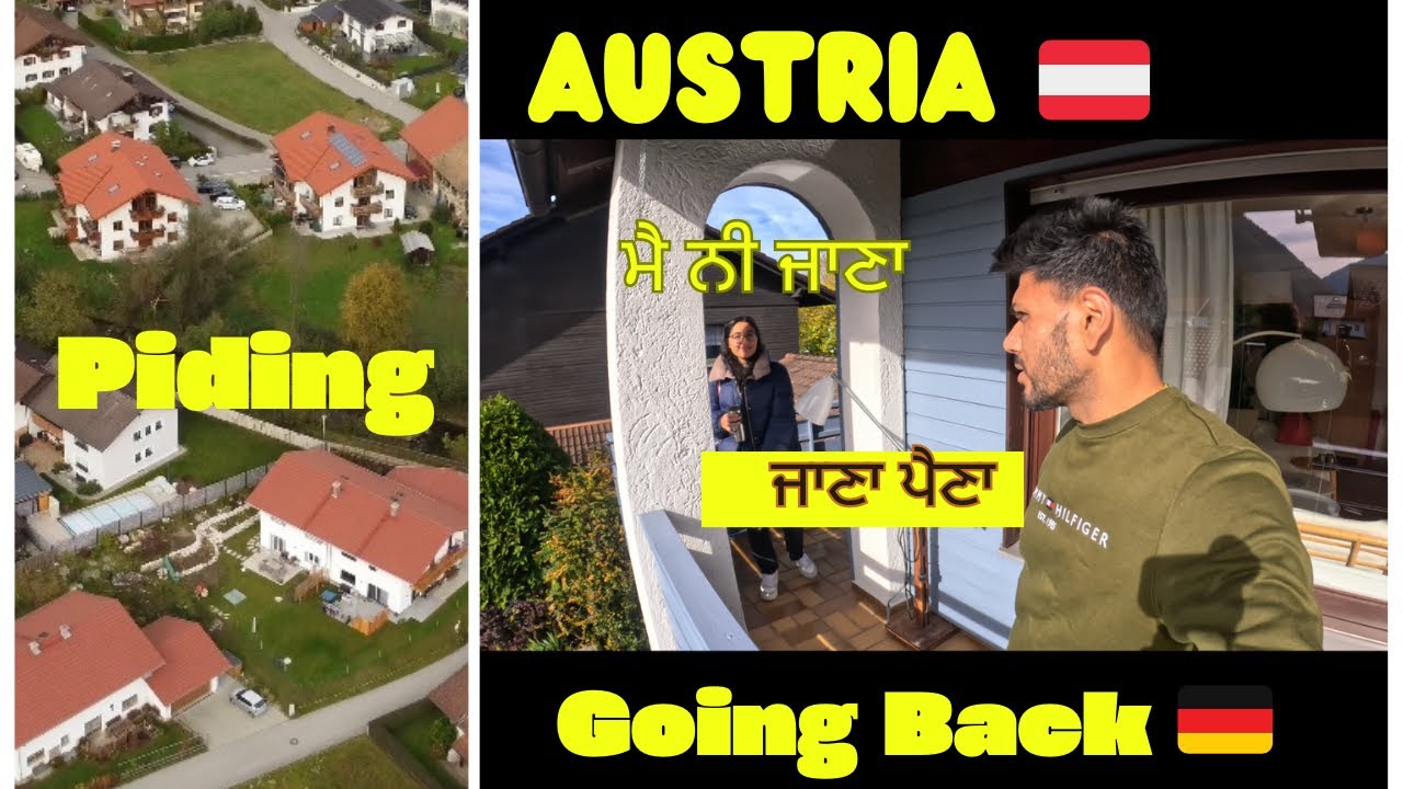 Europe | Austria 🇦🇹| Germany 🇩🇪 Road Trip back home after 6 Days Indian #travelvlog #vlog