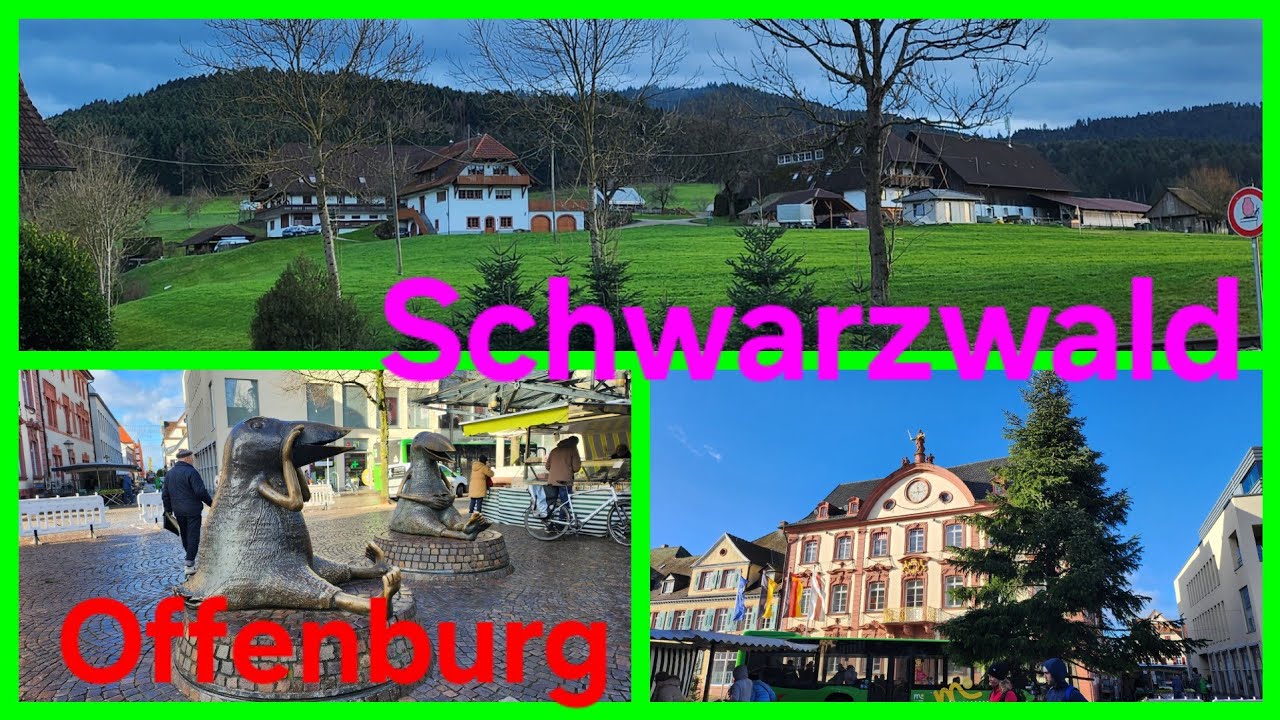 Юг Германии 🇩🇪,Schwarzwald🎄Offenburg,всего по немножку.