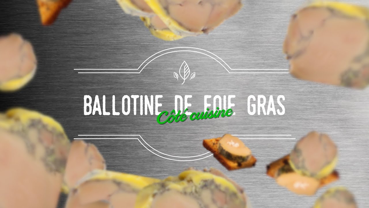 TALA, côté cuisine : Ballotine de foie gras