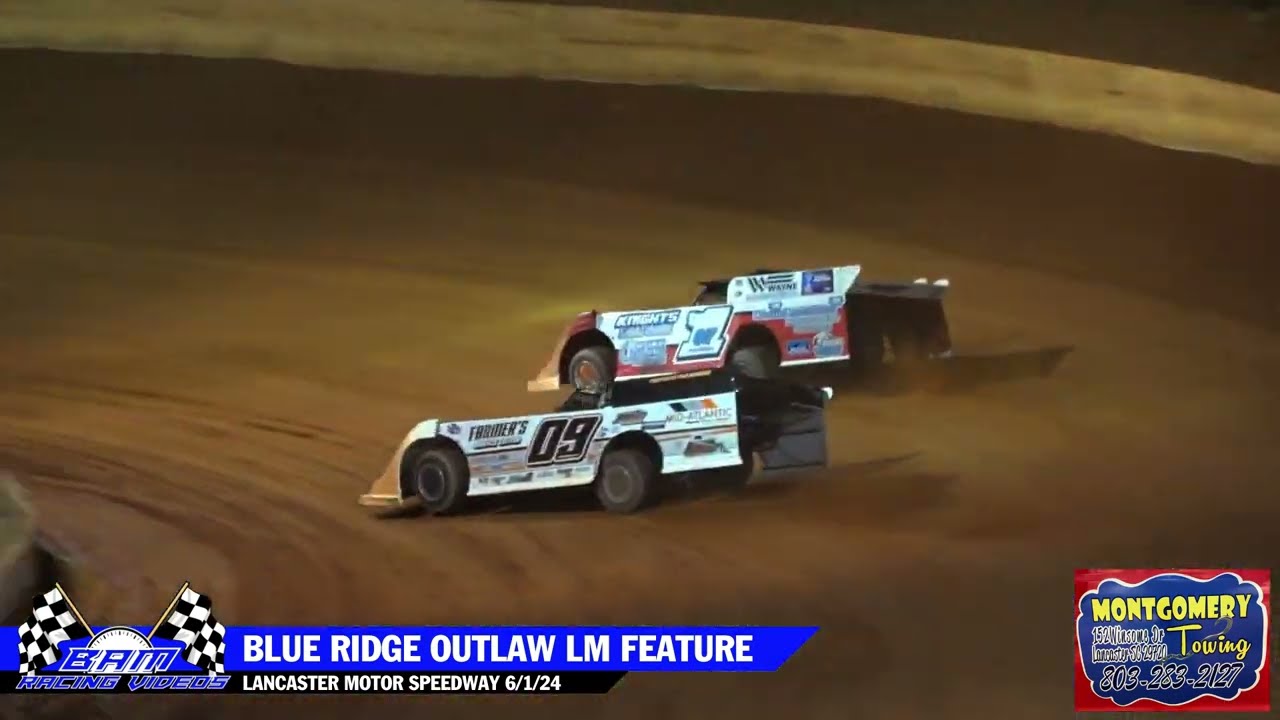Blue Ridge Outlaw Late Model Feature - Lancaster Motor Speedway 01.06.2024