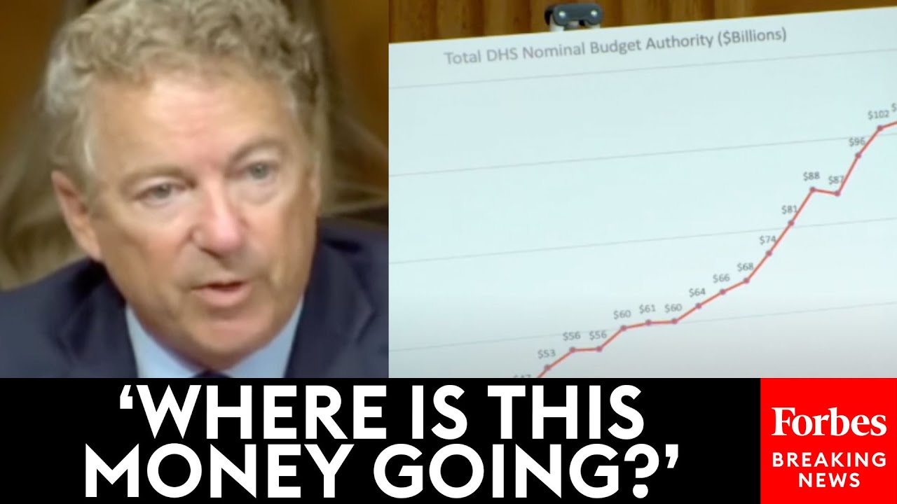 Rand Paul Lists Example After Example Of 'Government Waste' To Call Out Huge Spending On DHS