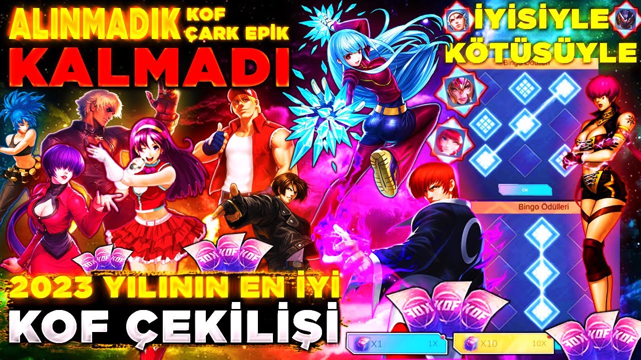 Alınmadık KOF Alınmadık Çark Epik Kalmadı | 2023 Yılının En İyi KOF Çekilişi | Mobile Legends