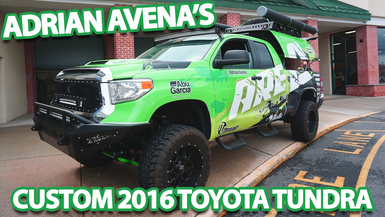 Bassmaster Elite Series Pro - Adrian Avena's INSANE Custom Toyota Tundra