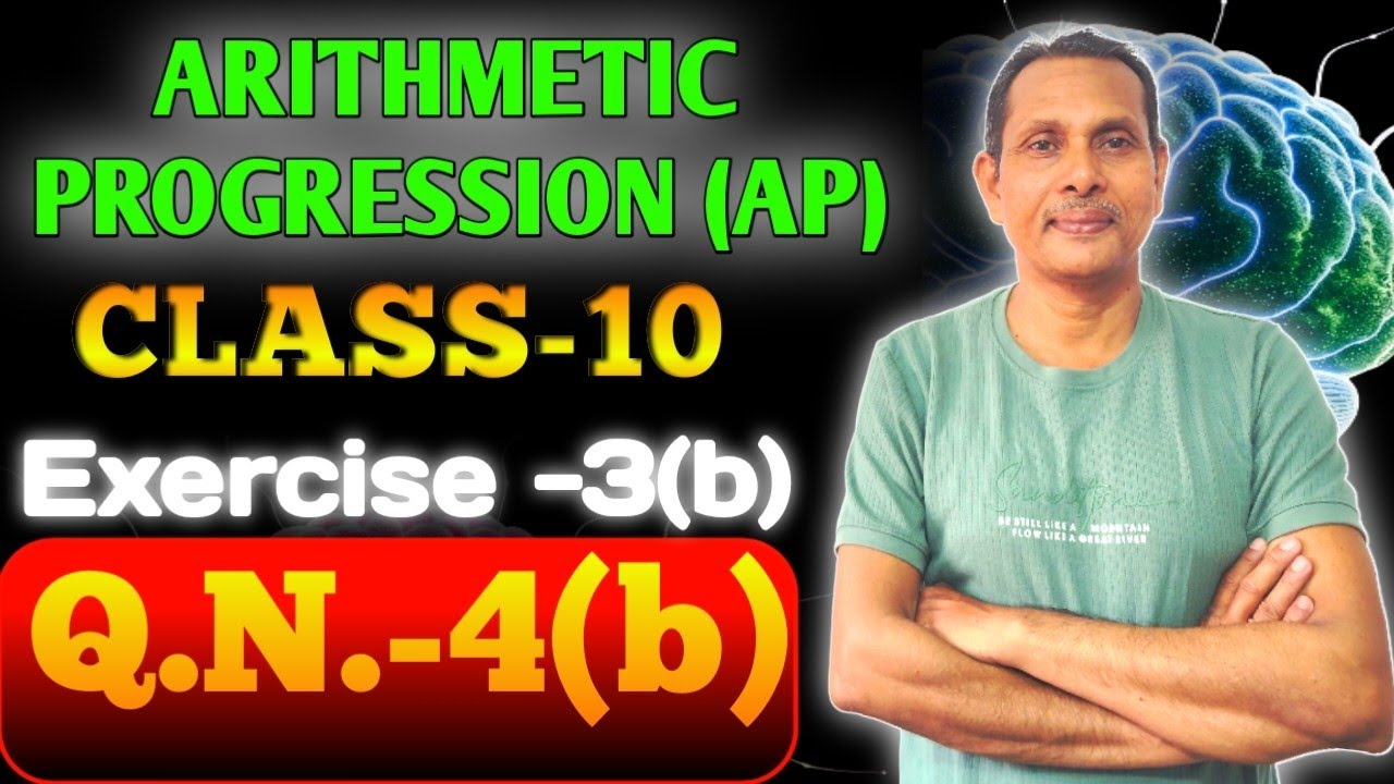 CLASS -X, Algebra, 3rd Chapter, Arithmetic Progression (A.P.), Exercise -3(b),Q.N.-4(a),Easy method 