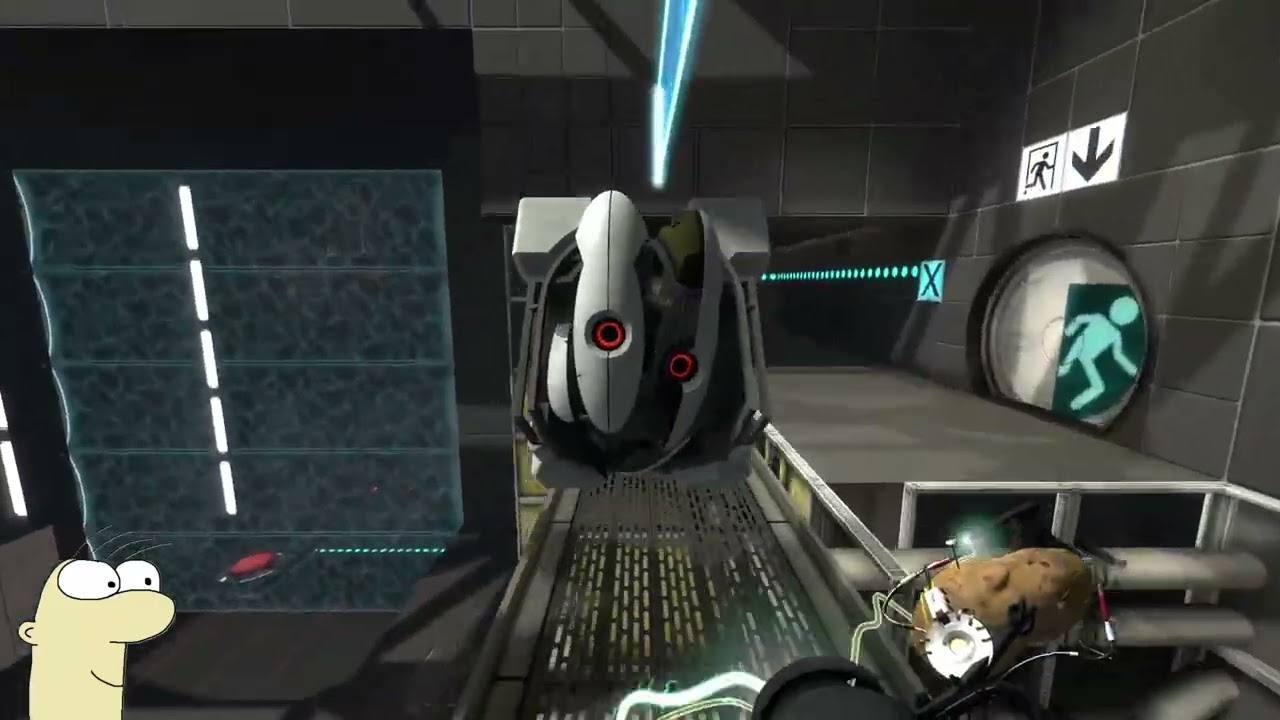 Let's Play Portal 2 #011  Der Trottel will uns wirklich umbringen!