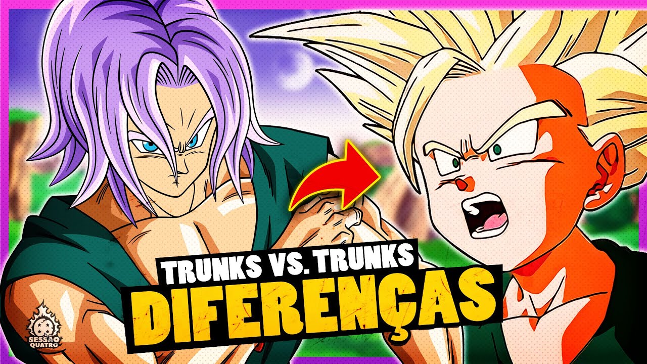 COISAS QUE O TRUNKS DO FUTURO FAZ, MAS O DO PRESENTE NÃO!