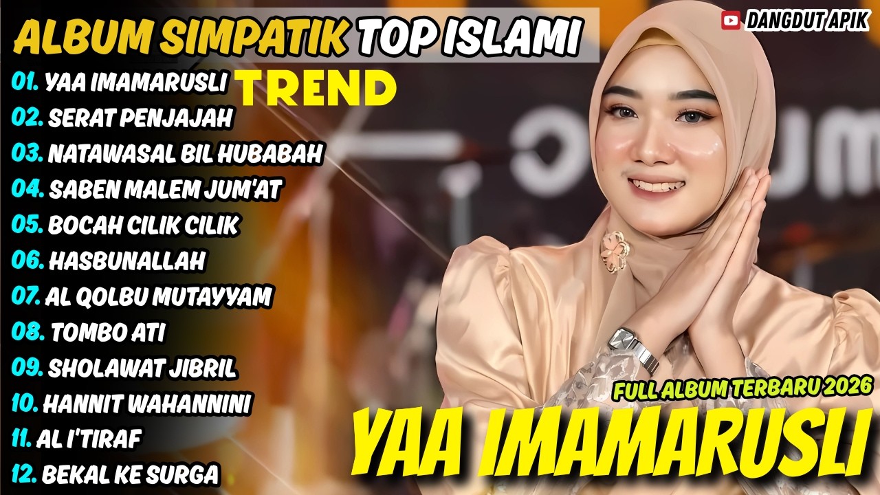 Album Simpatik Musik || YA IMAMARUSLI - SERAT PENJAJAH || Aura Sekar Dangdut Apik Full Album Terbaru