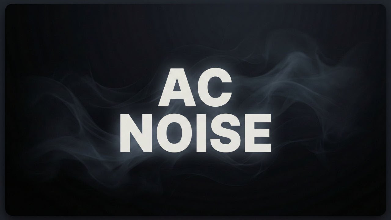 AC Noise for Sleep & Focus | 8 Hours