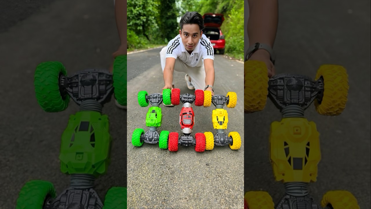 3 Different Off Road Rock Crawler Remote Control Folding Car🔥