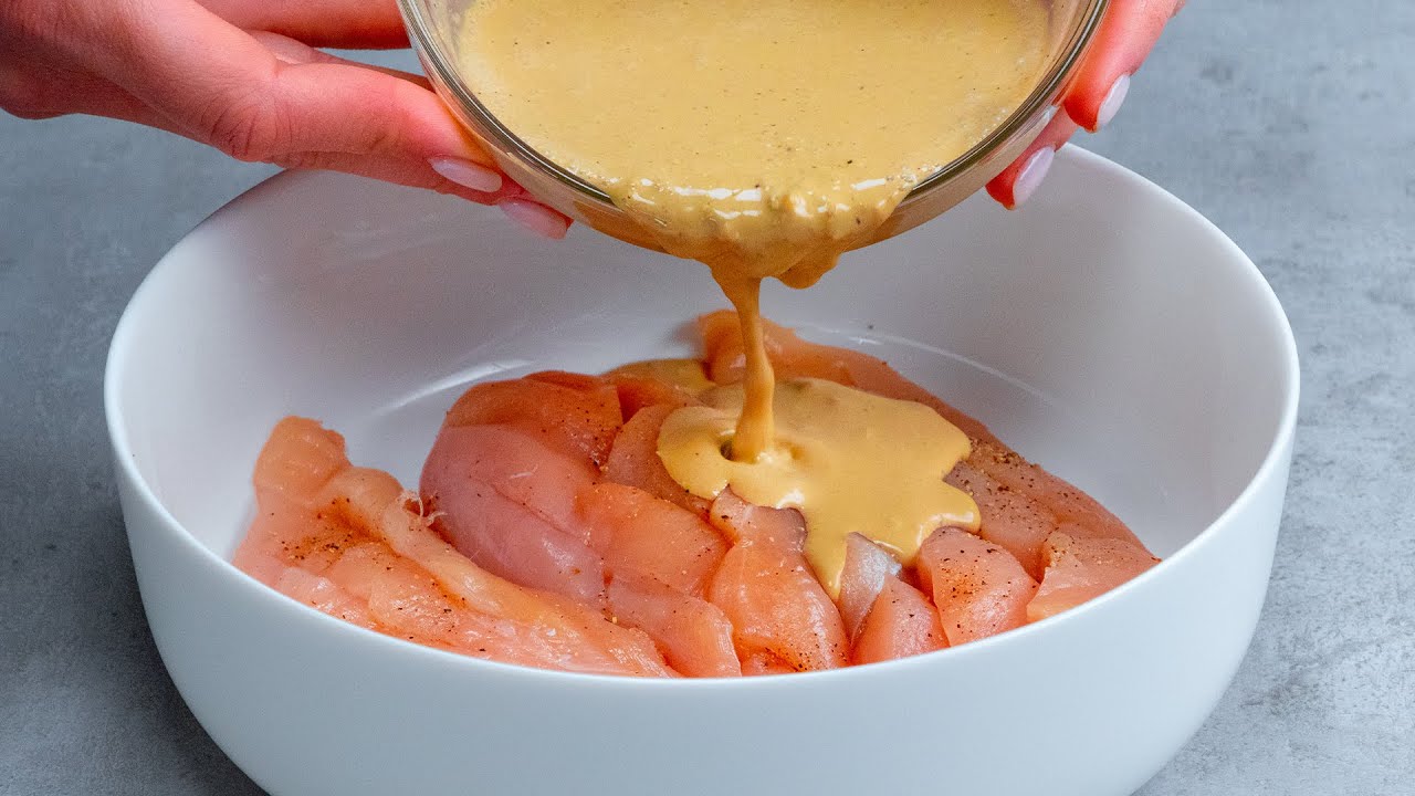 Ohne diese marinade wäre diese hühnerbrust nicht so zart