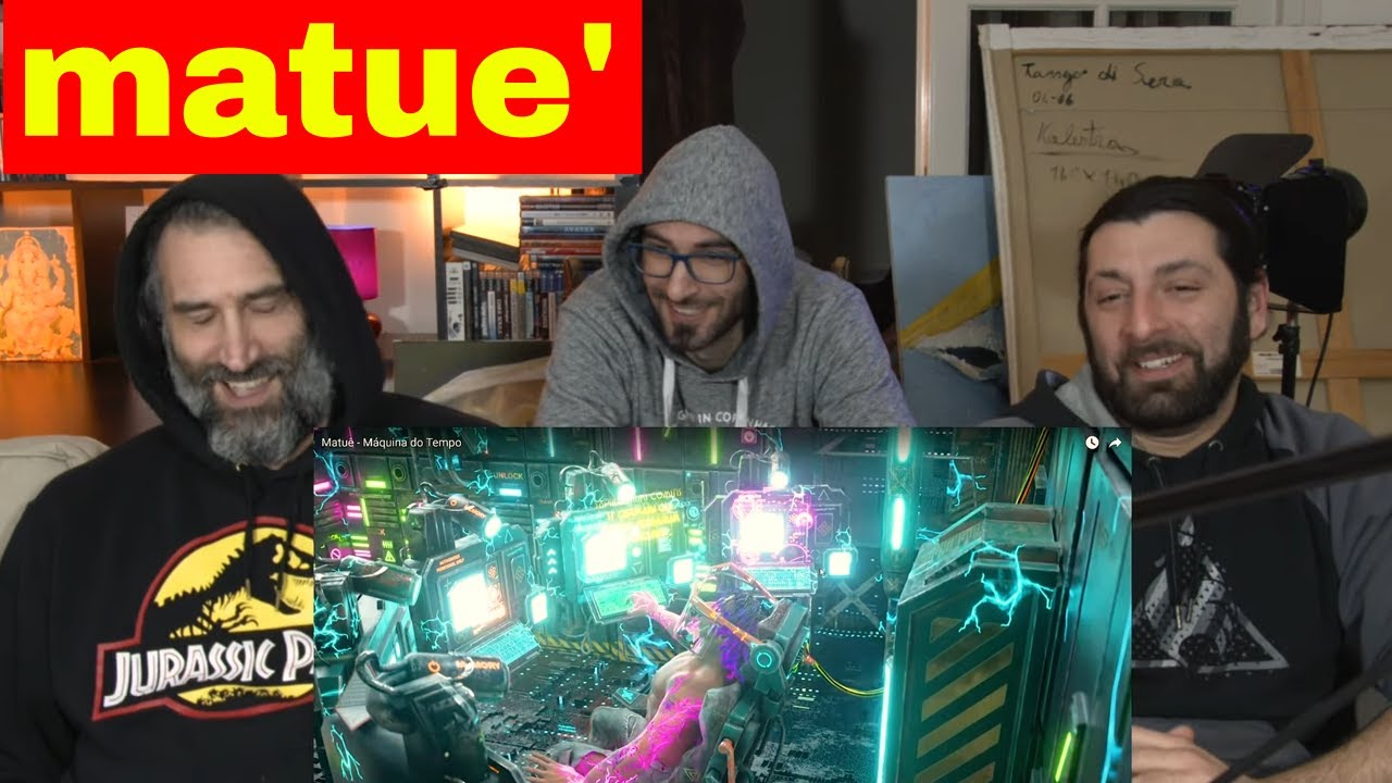 Matu&ecirc; - M&aacute;quina do Tempo - first time reaction review 🇮🇹 🇧🇷