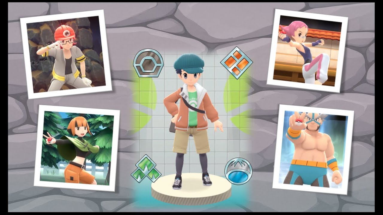 Combates de Gimnasio: Líderes de Gimnasio - Region Sinnoh | Pokémon Perla Reluciente
