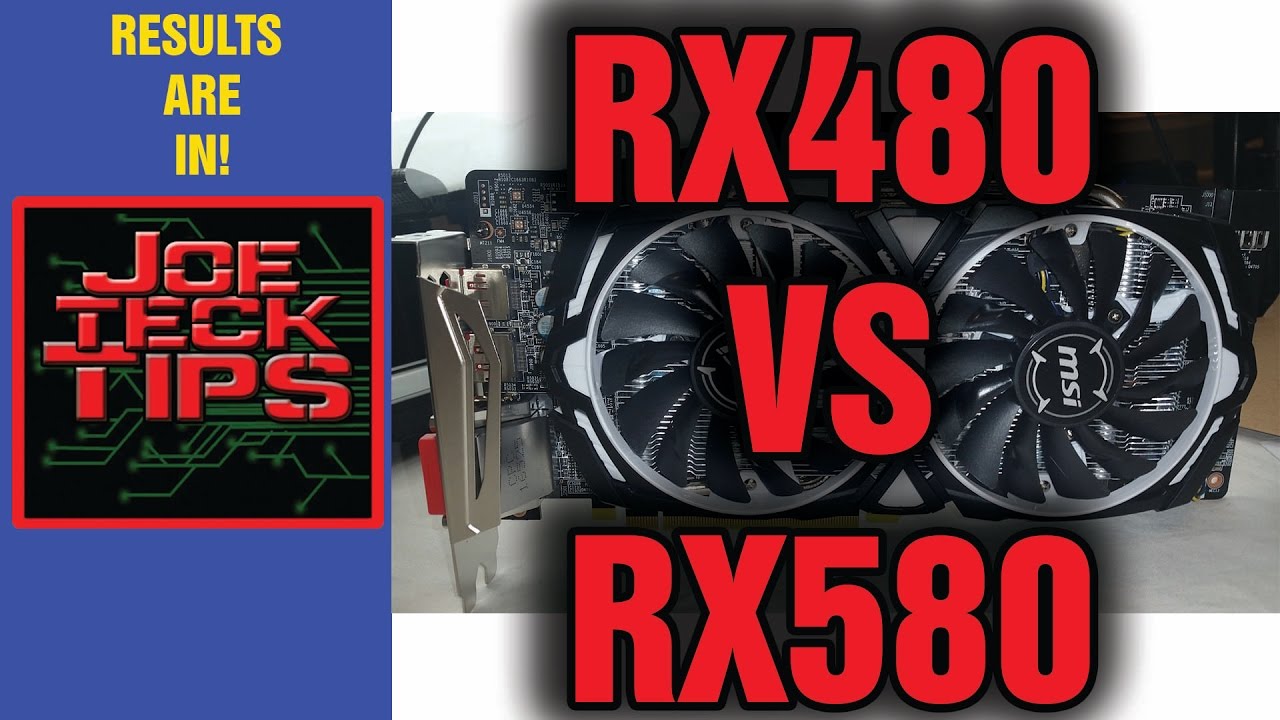 RX480 vs RX 580 - Benchmarks are in! Real results | JoeteckTips