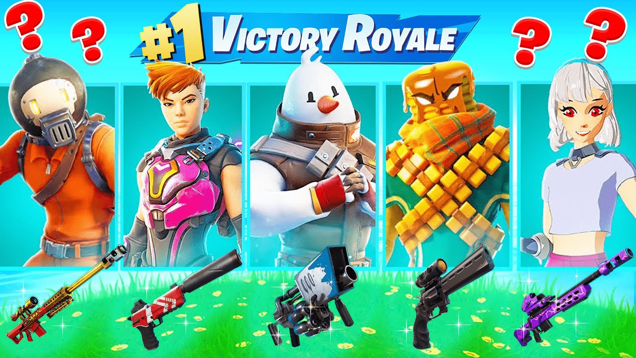 RANDOM *EXOTIC* CHALLENGE În FORTNITE !