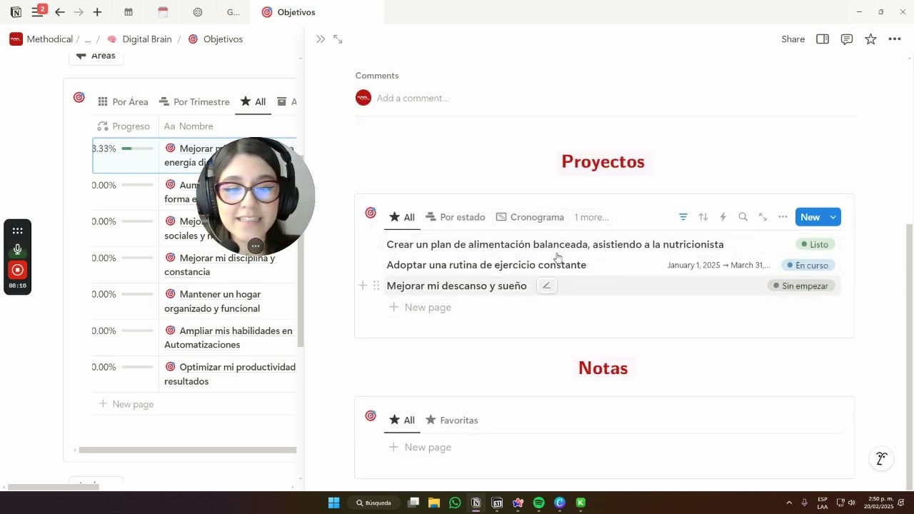 Cómo usar la plantilla Digital Brain: Tu segundo cerebro en Notion