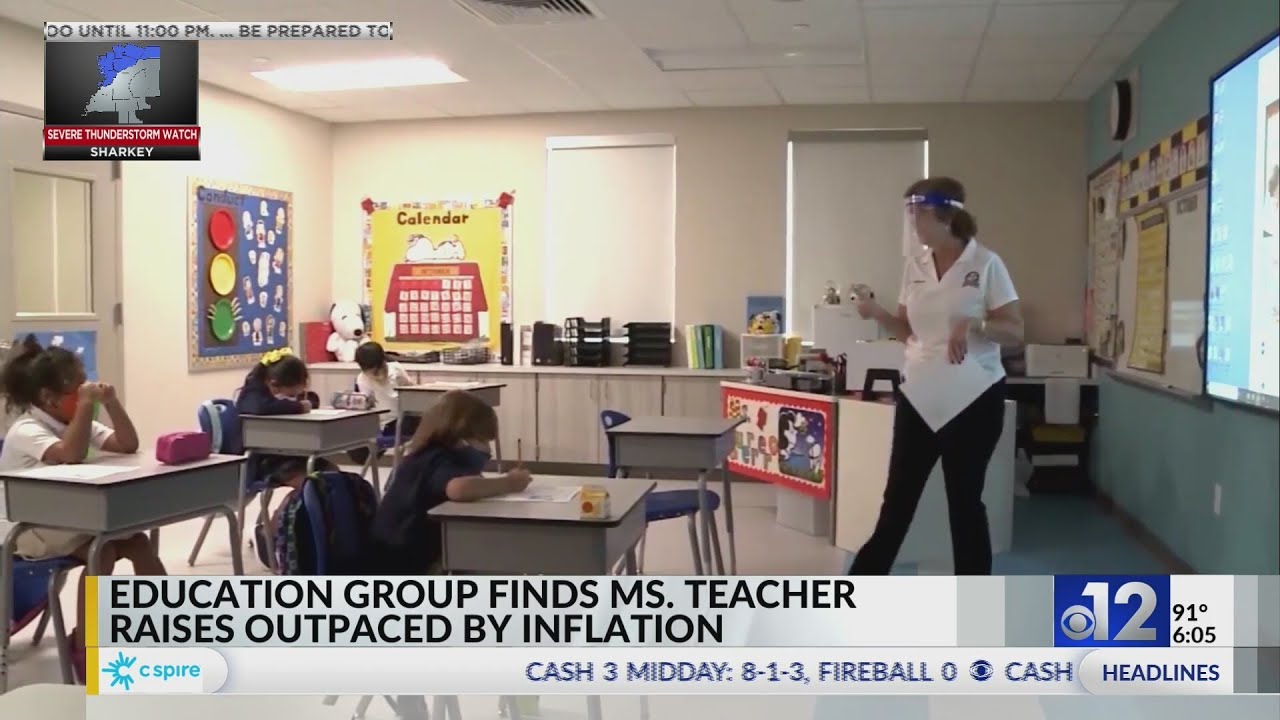 Report: Inflation cancels out Mississippi teacher pay raise