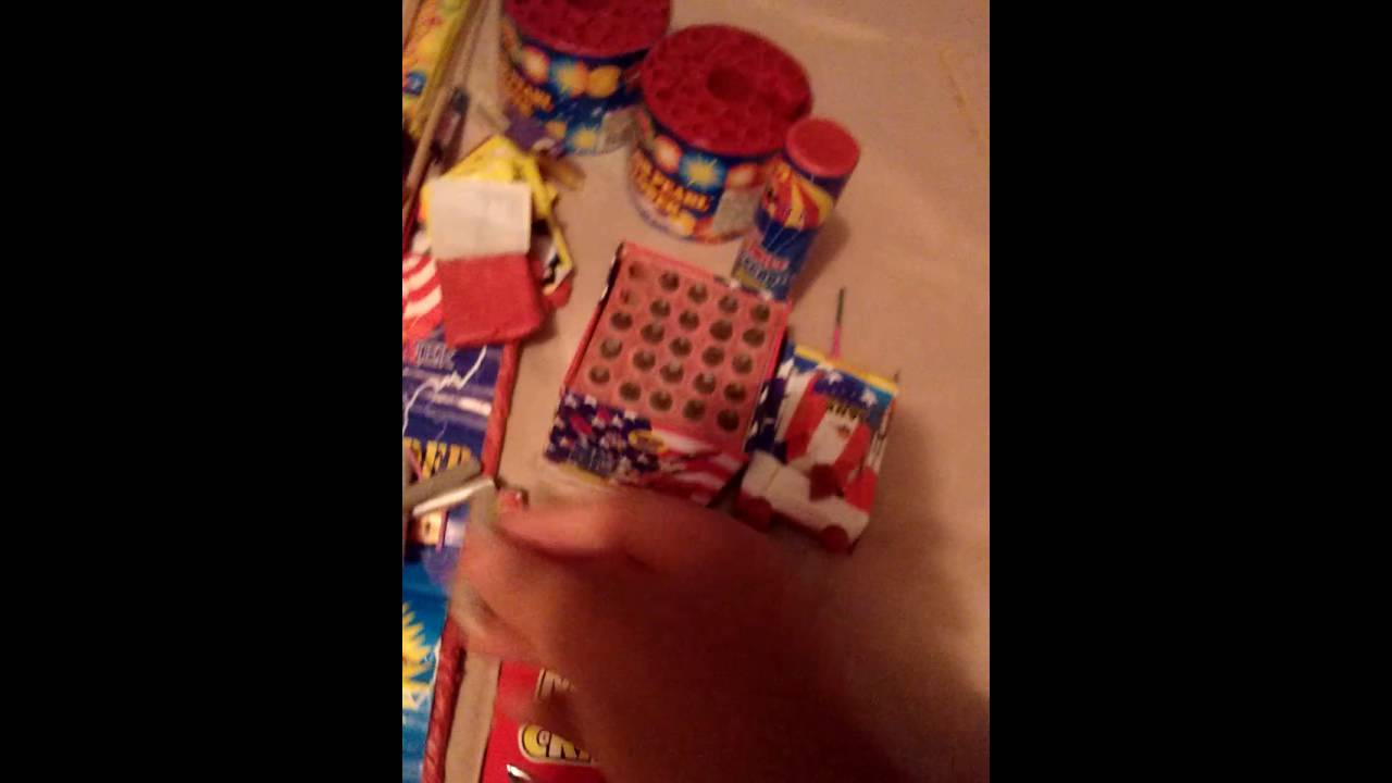 Firework stash 2015