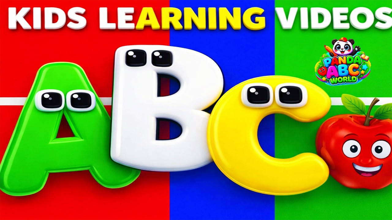 ABC Phonics Song | Nursery ABC Panda Songs | Educational YouTube Videos | Sing Along Phonics Sounds