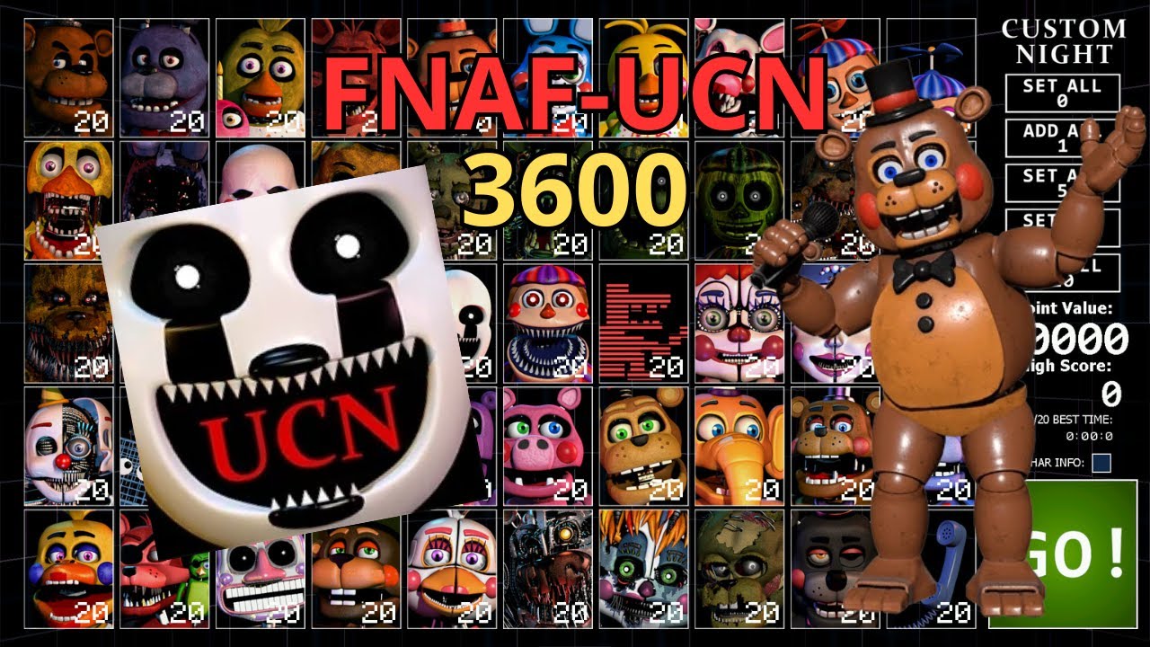 3600 PUNTI!!-FNAF ULTIMATE CUSTOM NIGHT [ITA]