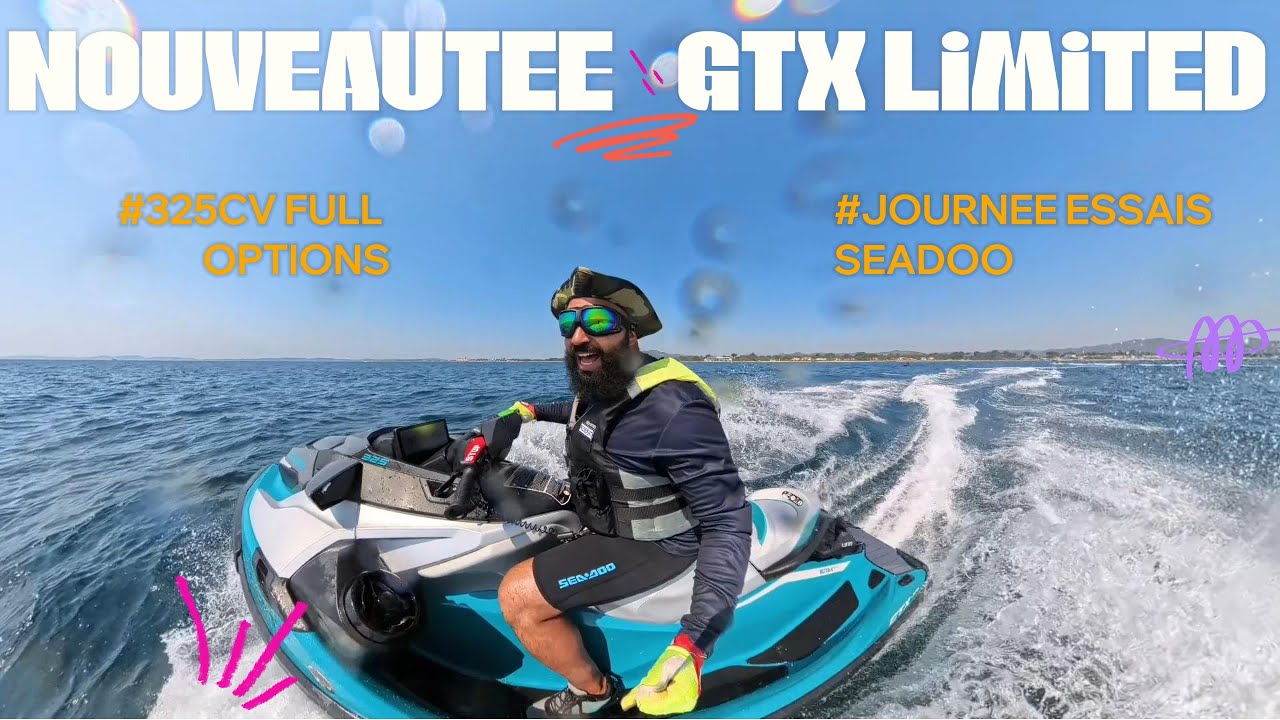 Le C63 AMG des Mers / ESSAIS : SEADOO GTX LIMITED 325cv
