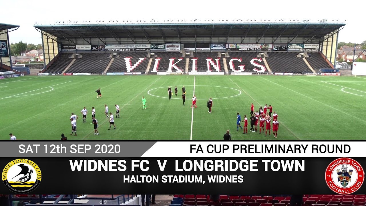 Widnes FC Vs Longridge Town (12.09.20) FA Cup Preliminary Round