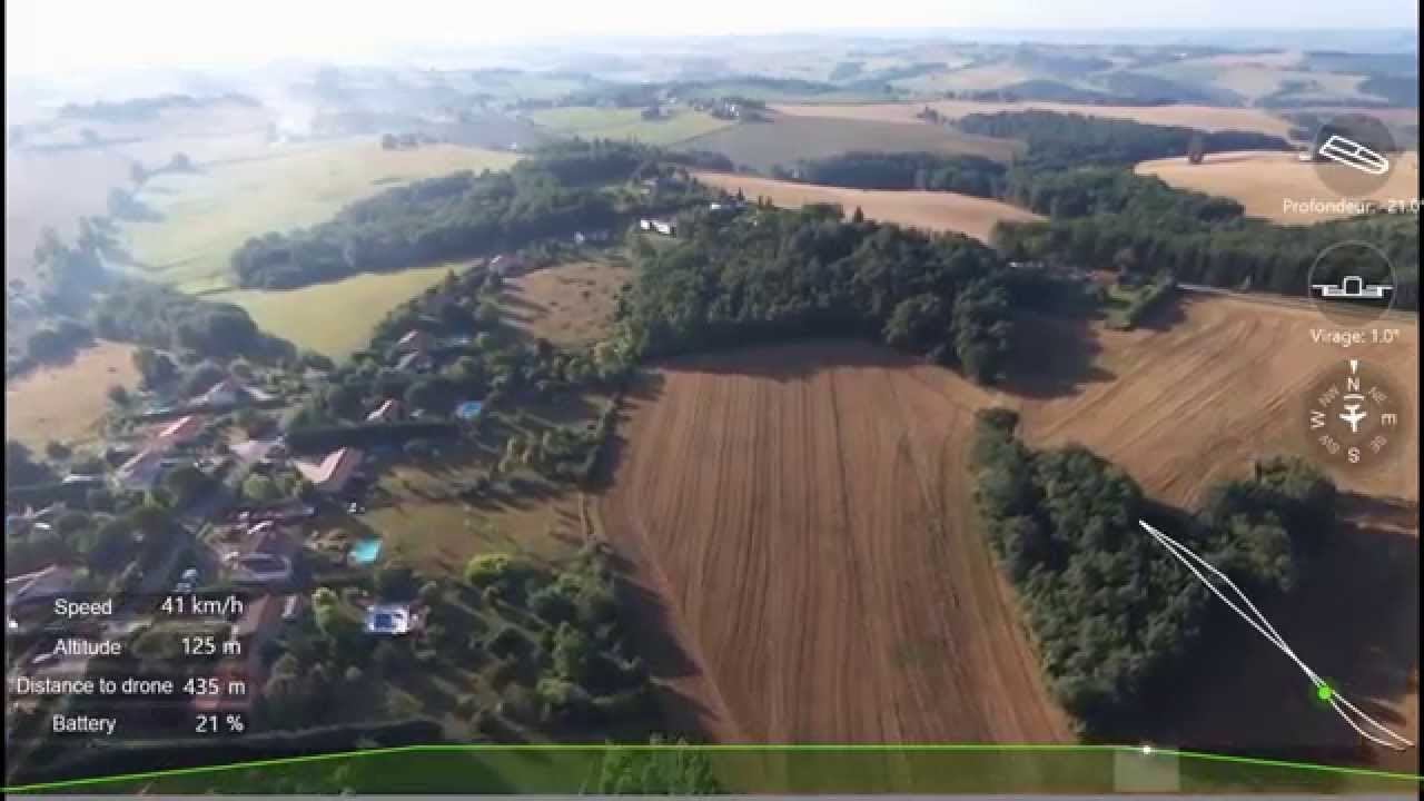 Bebop / Skycontroller - range test 1