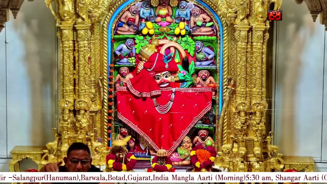 Mangla Aarti Darshan Salangpur Date 09 04 2024