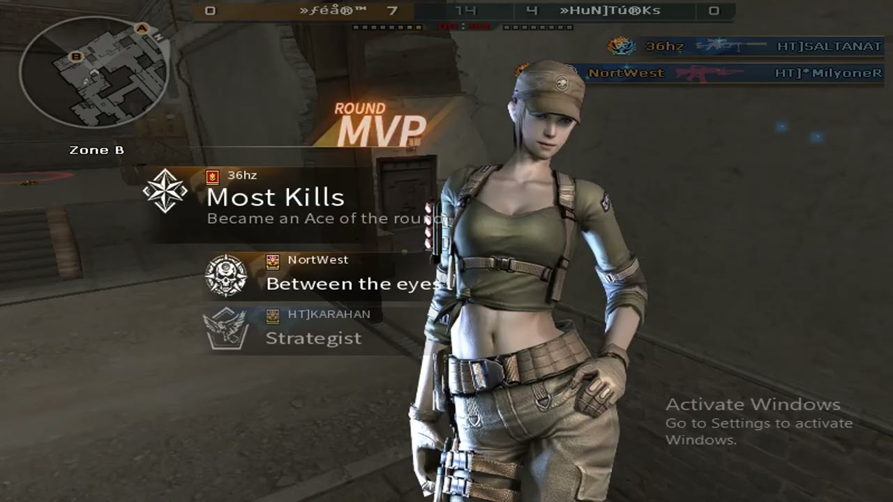 Fear VS HUNTÜRKS 35KİLL - Blackwidow [CROSSFIRE CLAN WAR] #39