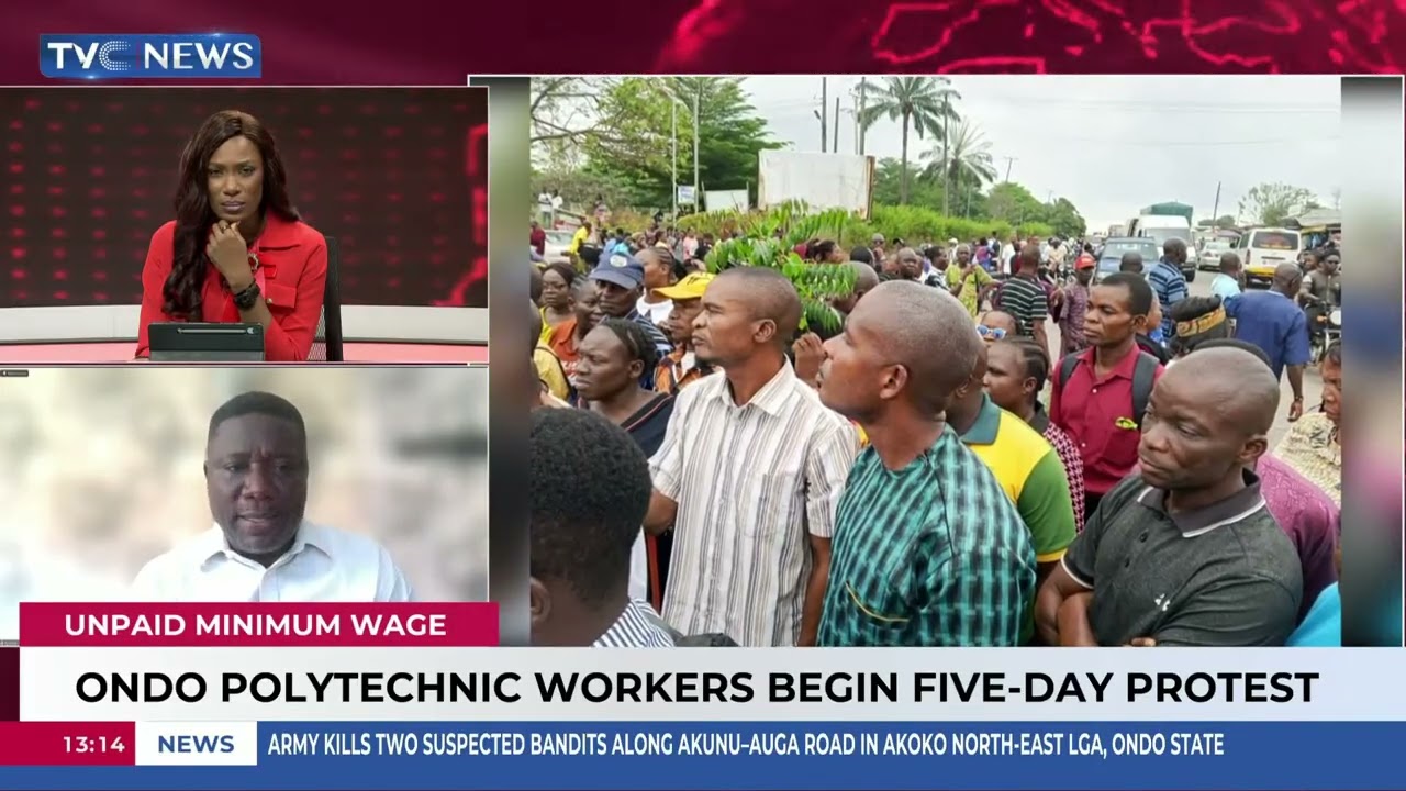 Ayodeji Moradeyo Gives Updates On Ondo Polytechnic Workers Begin Five-Day Protest