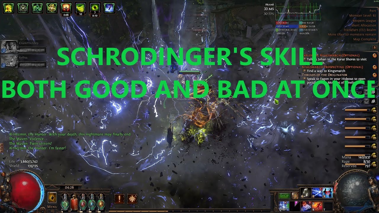 Thunderstorm review + A semi end game pob.