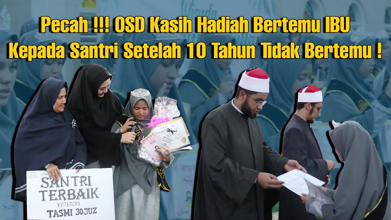 Haru!!! Isak Tangis di Wisuda Tahfidzul Qur'an Yayasan Maskanul Huffadz Cabang Medan