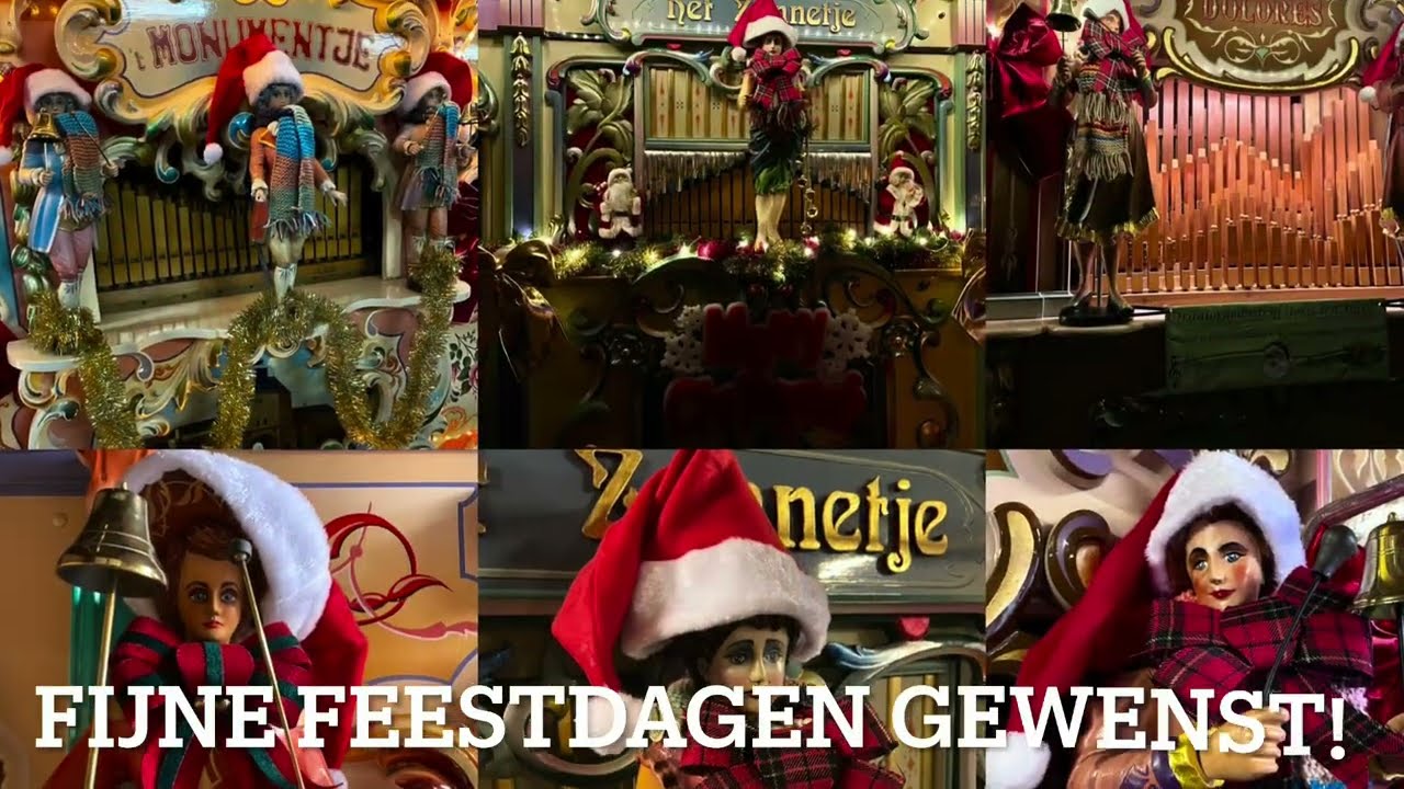 Kerst met draaiorgelbedrijf Joris ten Have