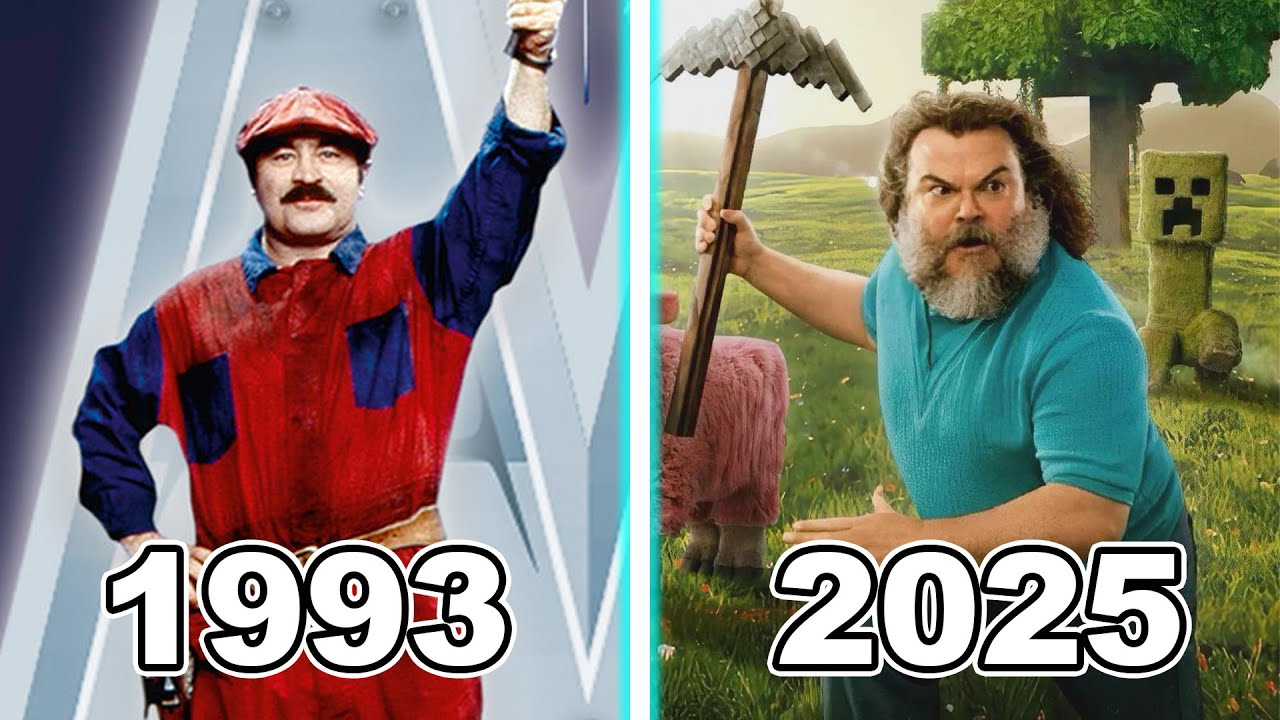 Evolution of video game movies (1993 - 2025)
