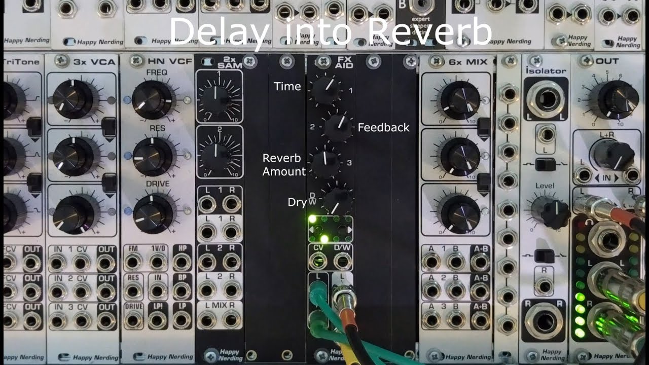 FX AID: Delay into Reverb/Shimmer