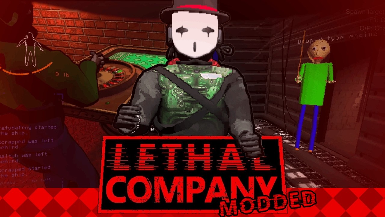 the Gangalang Join the Modded Company.. [Lethal Company Modded]