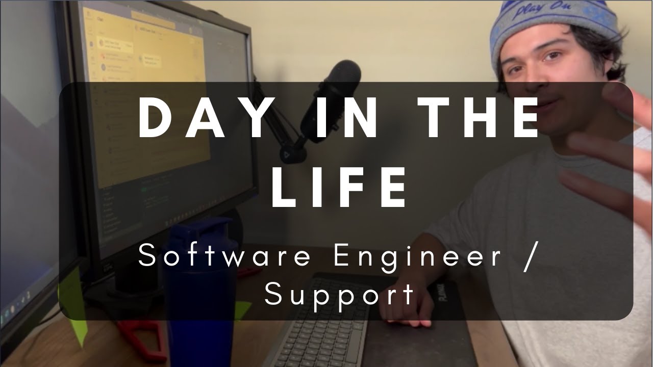 A REAL day in the life of a Software Engineer / Support