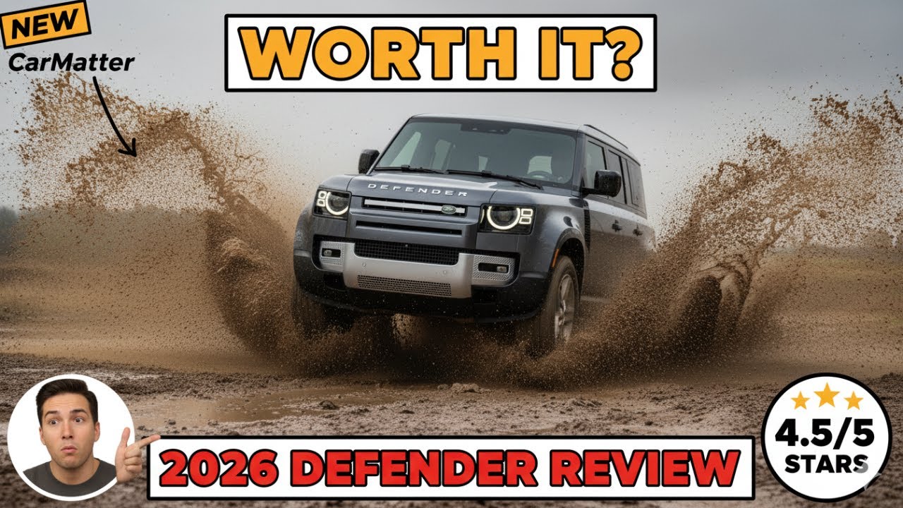 Обзор Land Rover Defender 2026 года &mdash; 7 вещей, о которых вам не расскажут!