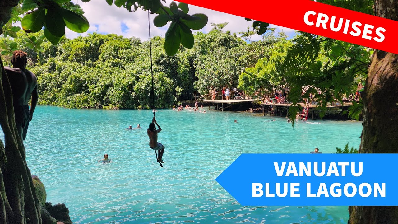 Blue Lagoon Vanuatu review and tour – Port Vila cruise shore excursion