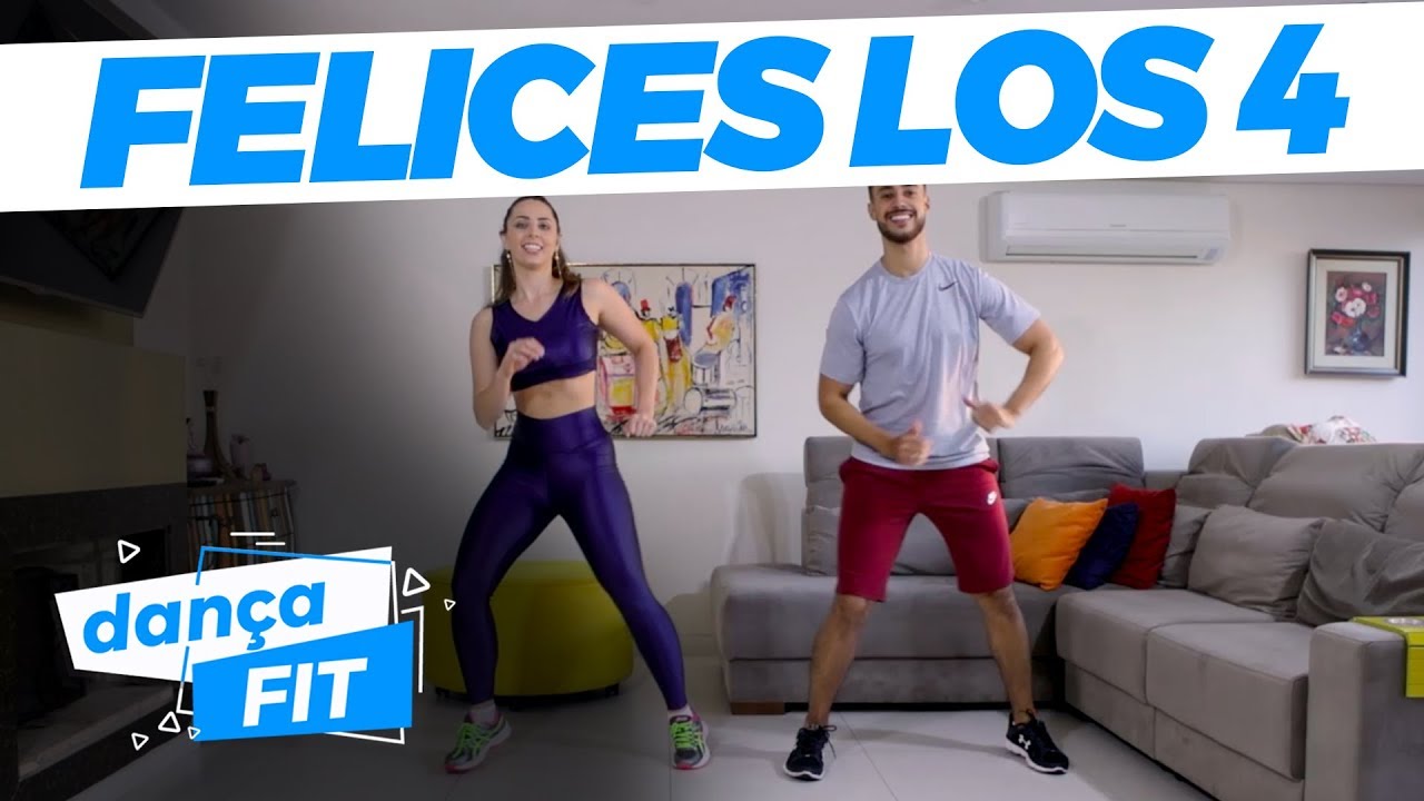 Felices Los 4 - Dança Fit (QUEIME CALORIAS DANÇANDO) | Playdance Fit