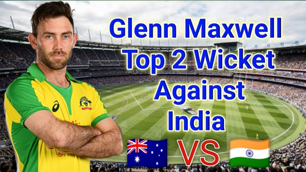 Glenn Maxwell Taking 2 Wicket In 2 Over