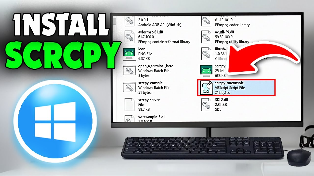 Как установить Scrcpy в Windows 11 (2026)