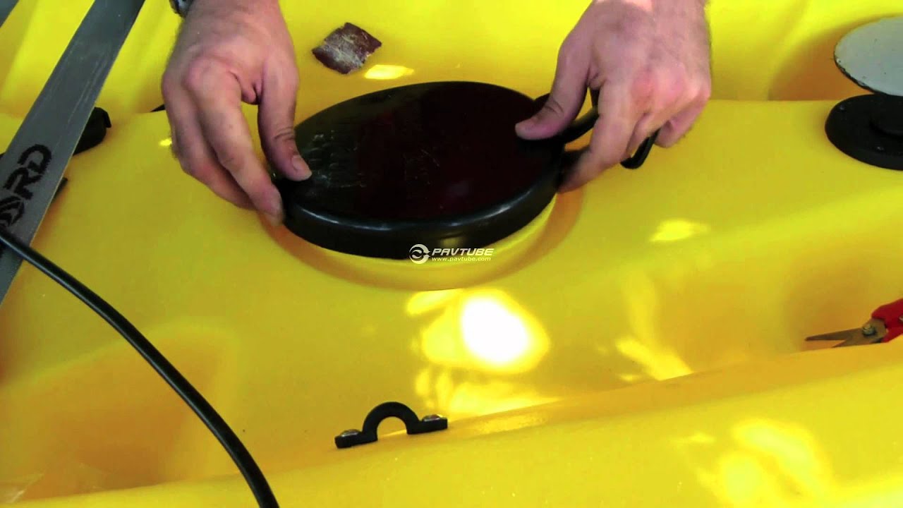 Gaspachi Round Hatch - Kayak Rigging